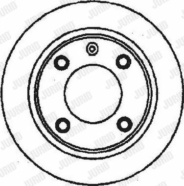 Jurid 561704J-1 - Kočioni disk www.molydon.hr