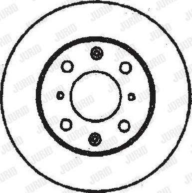 Jurid 561711JC - Kočioni disk www.molydon.hr