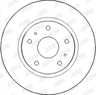 Jurid 563436JC-1 - Kočioni disk www.molydon.hr