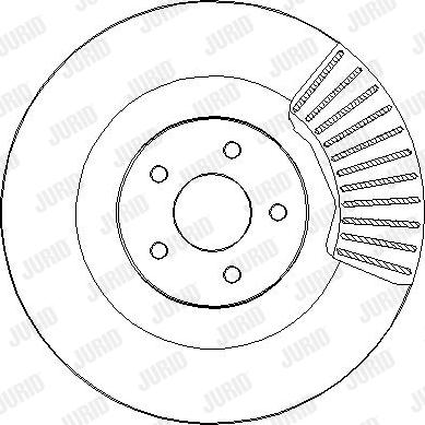 Jurid 563421JC-1 - Kočioni disk www.molydon.hr