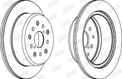 Jurid 563099JC - Kočioni disk www.molydon.hr