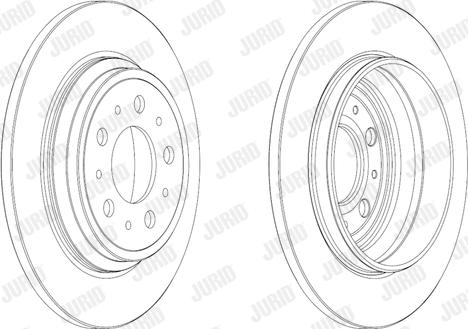 Jurid 563090JC - Kočioni disk www.molydon.hr