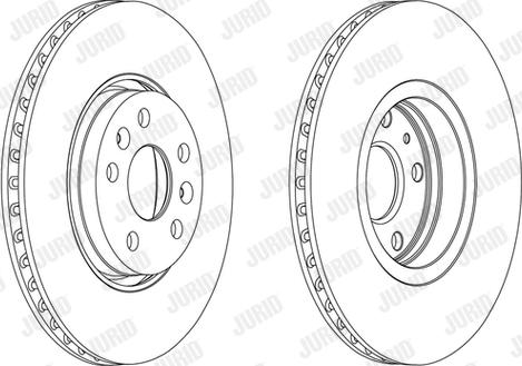 Jurid 563091JC - Kočioni disk www.molydon.hr