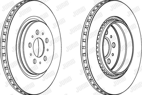 Jurid 563092JC - Kočioni disk www.molydon.hr