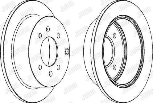 Jurid 563042JC - Kočioni disk www.molydon.hr