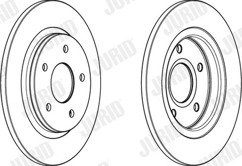 Jurid 563011JC-1 - Kočioni disk www.molydon.hr