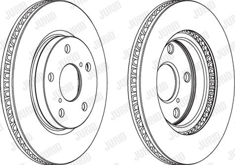 Jurid 563086JC - Kočioni disk www.molydon.hr