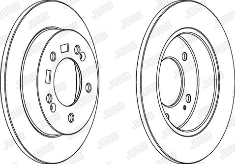 Jurid 563033JC - Kočioni disk www.molydon.hr