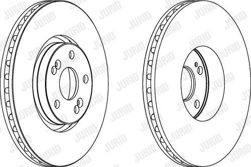 Jurid 563025JC-1 - Kočioni disk www.molydon.hr