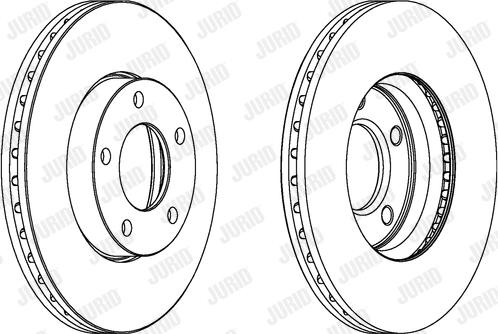 Jurid 563028JC - Kočioni disk www.molydon.hr