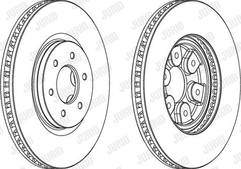 Jurid 563075JC - Kočioni disk www.molydon.hr