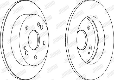 Jurid 563071JC - Kočioni disk www.molydon.hr