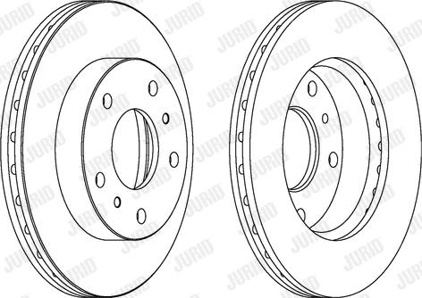 Jurid 563077JC - Kočioni disk www.molydon.hr