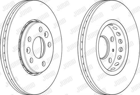 Jurid 563158JC - Kočioni disk www.molydon.hr