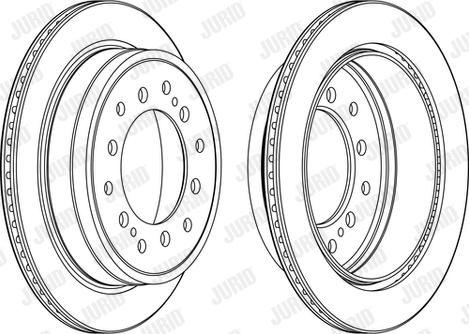 Jurid 563157JC - Kočioni disk www.molydon.hr