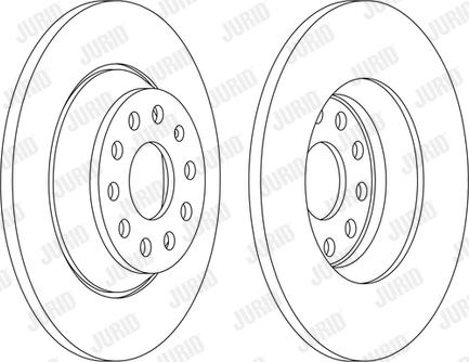 Jurid 563168JC-1 - Kočioni disk www.molydon.hr