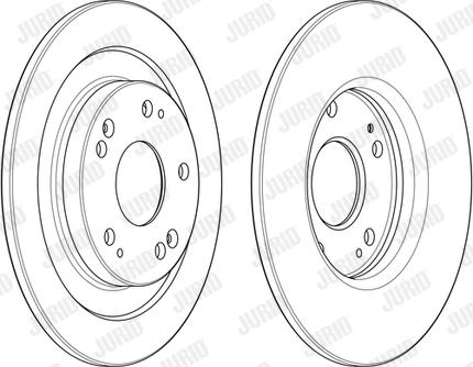 Jurid 563128JC - Kočioni disk www.molydon.hr