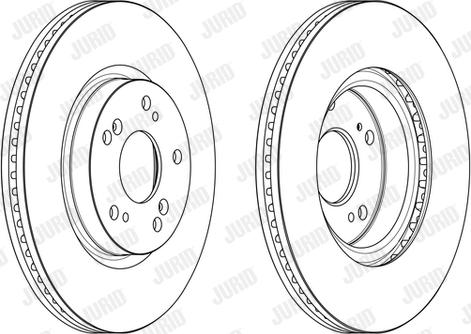 Jurid 563127JC-1 - Kočioni disk www.molydon.hr