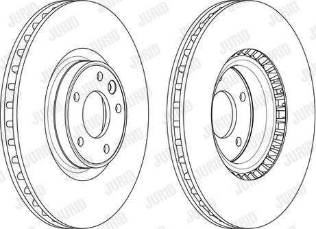 Jurid 563179JC-1 - Kočioni disk www.molydon.hr