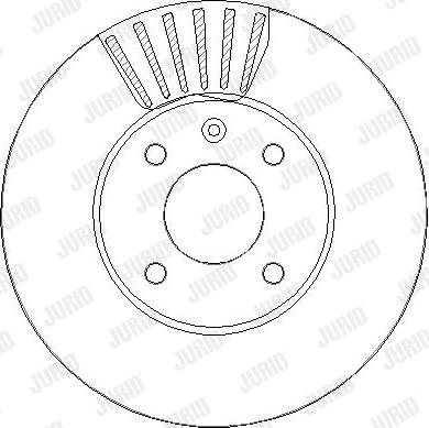 Jurid 563342JC-1 - Kočioni disk www.molydon.hr