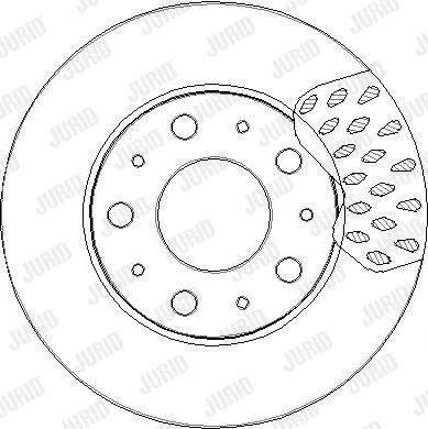 Jurid 563305JC-1 - Kočioni disk www.molydon.hr