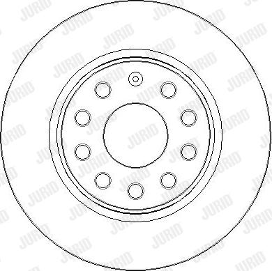 Jurid 563293JC-1 - Kočioni disk www.molydon.hr