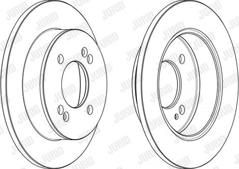 Jurid 563219JC-1 - Kočioni disk www.molydon.hr