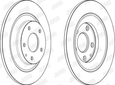 Jurid 563232JC-1 - Kočioni disk www.molydon.hr
