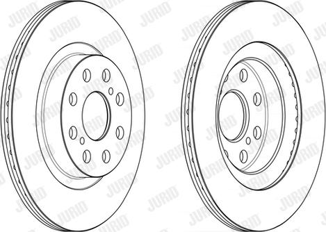 Jurid 563222J-1 - Kočioni disk www.molydon.hr
