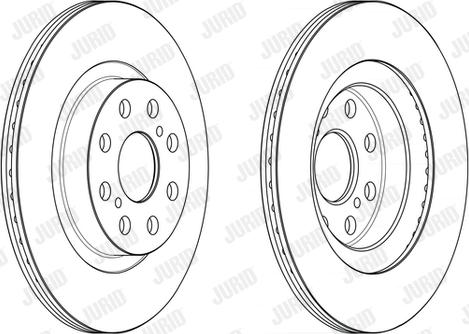 Jurid 563222JC - Kočioni disk www.molydon.hr