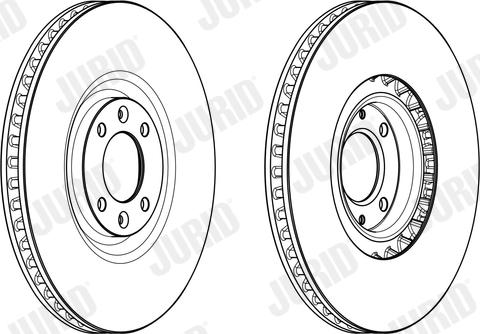 Jurid 562942JC-1 - Kočioni disk www.molydon.hr