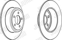 Jurid 562964JC - Kočioni disk www.molydon.hr
