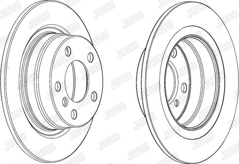 Jurid 562905JC-1 - Kočioni disk www.molydon.hr