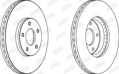 Jurid 562910JC - Kočioni disk www.molydon.hr