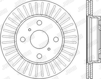 Jurid 562443J - Kočioni disk www.molydon.hr