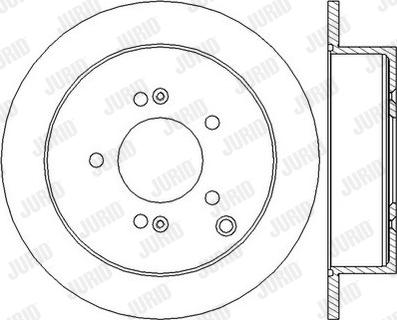 Jurid 562454J - Kočioni disk www.molydon.hr