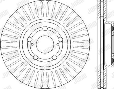 Jurid 562453JC-1 - Kočioni disk www.molydon.hr