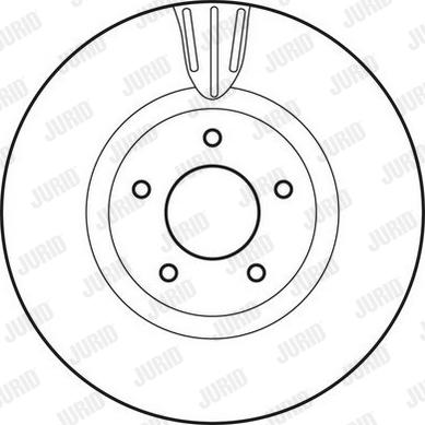 Jurid 562465JC-1 - Kočioni disk www.molydon.hr