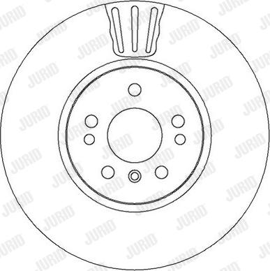 Jurid 562403JC - Kočioni disk www.molydon.hr