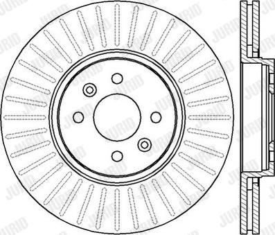 Jurid 562410J - Kočioni disk www.molydon.hr