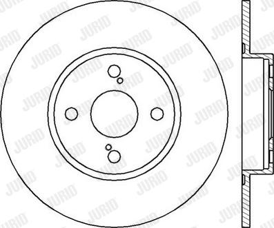 Jurid 562412J - Kočioni disk www.molydon.hr