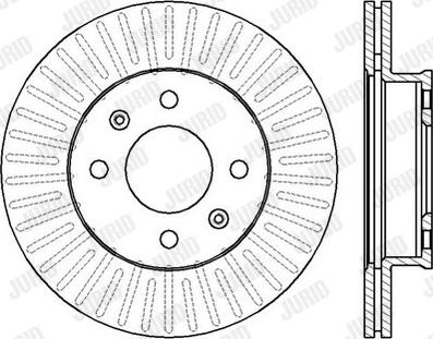 Jurid 562425JC-1 - Kočioni disk www.molydon.hr