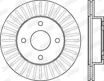 JP Group 4063101200 - Kočioni disk www.molydon.hr