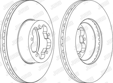 Jurid 562540JC-1 - Kočioni disk www.molydon.hr