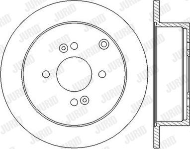 Jurid 562551JC - Kočioni disk www.molydon.hr