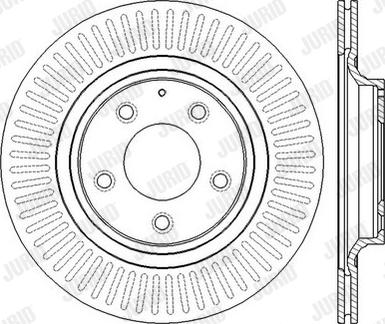 Jurid 562563J-1 - Kočioni disk www.molydon.hr