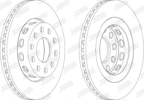 Jurid 562509JC - Kočioni disk www.molydon.hr