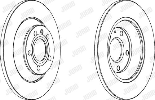 Jurid 562504JC-1 - Kočioni disk www.molydon.hr