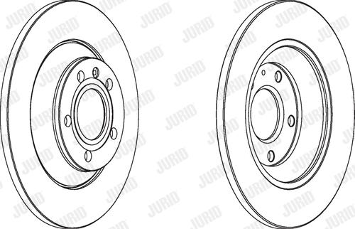 Jurid 562504JC - Kočioni disk www.molydon.hr
