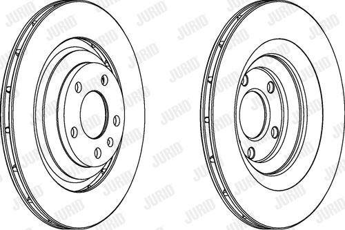 Jurid 562512JC - Kočioni disk www.molydon.hr